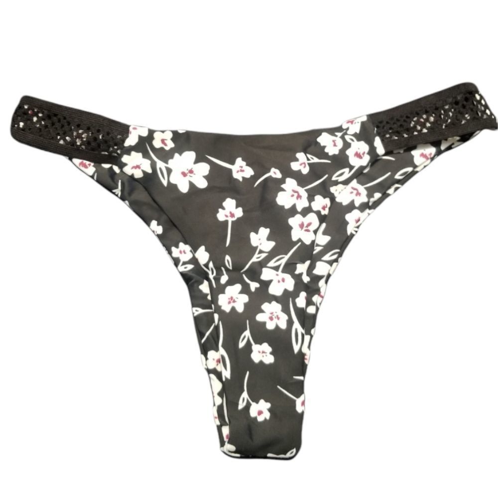 Floral Cheeky Bikini Bottoms